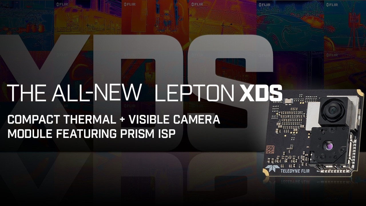 Lepton XDS | ITAR‑Free Dual Thermal & Visible Camera Module with Prism ISP