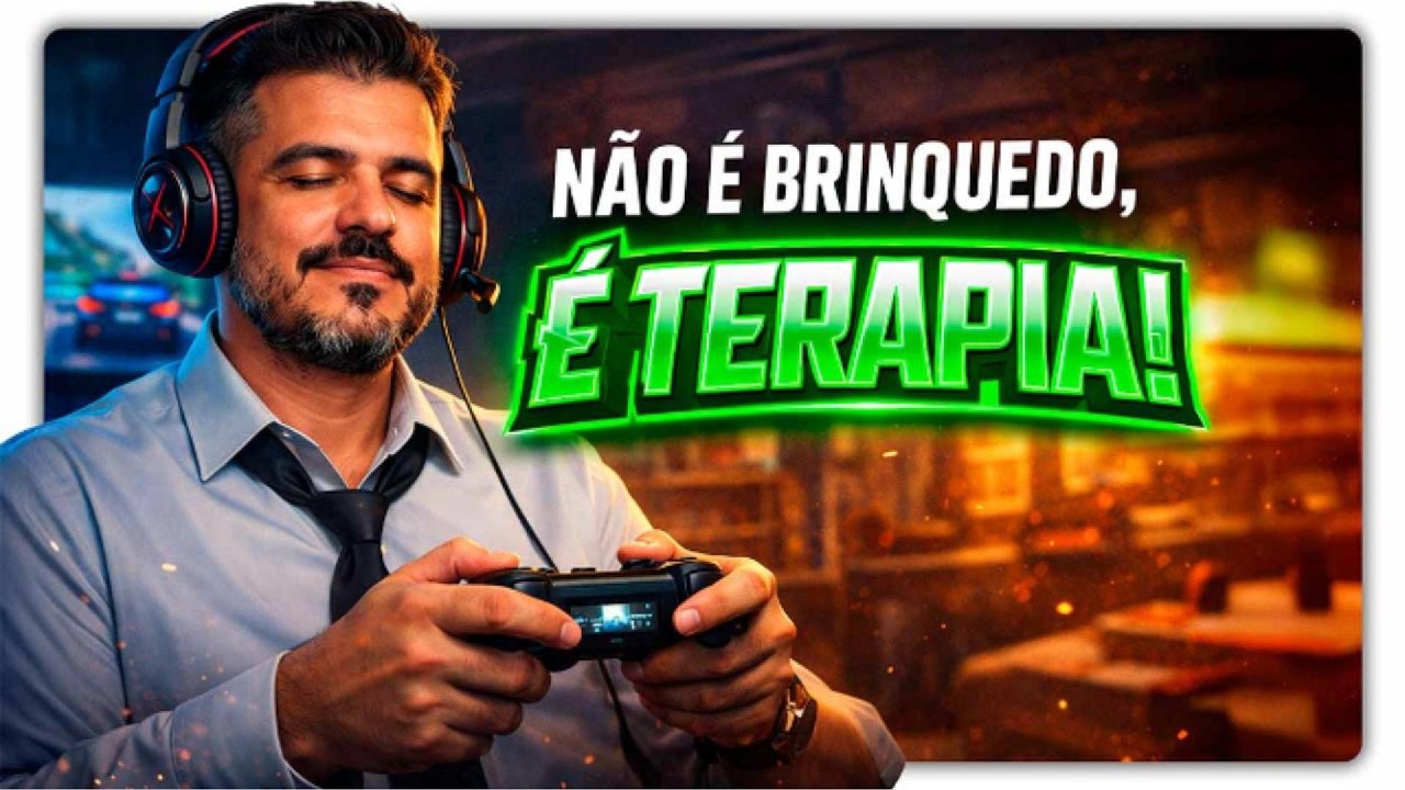 Não é vício: Por que o Videogame salva a saúde mental após os 30 anos