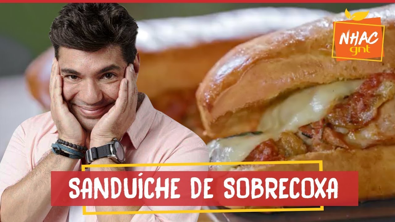 Sanduíche de sobrecoxa com molho agridoce e muçarela de búfala | Felipe Bronze | Perto do Fogo