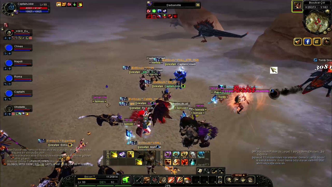 Silkroad Online TR Server: Patara Best Damages From CaptainCrowd