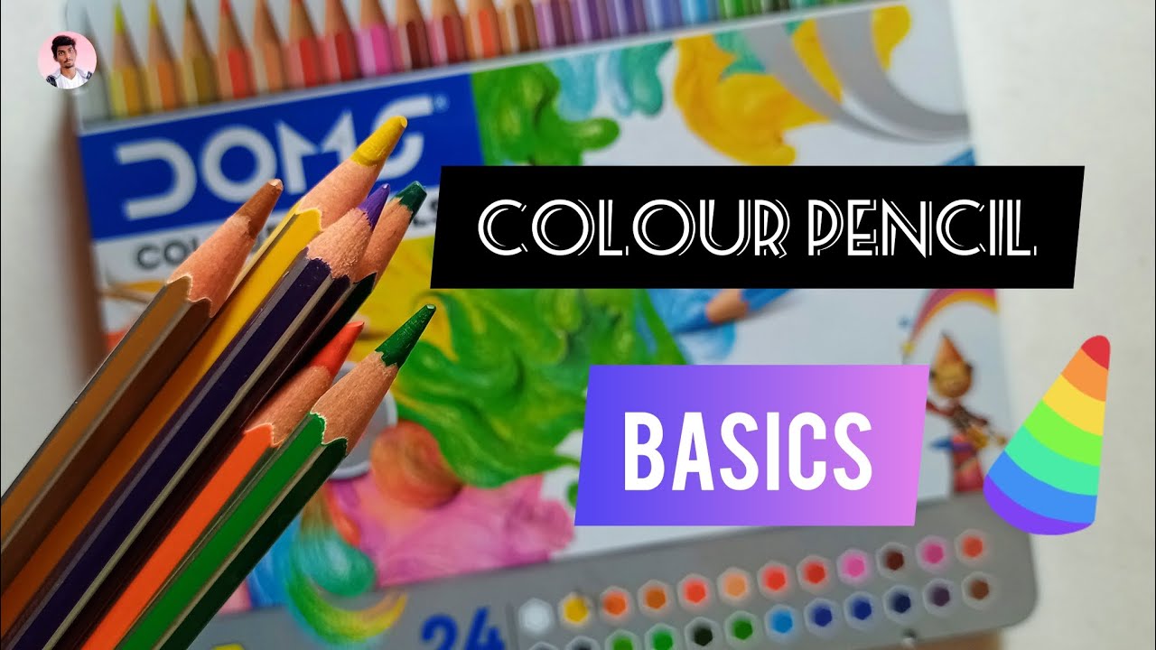 Colour pencil basics tutorial for beginners tamil |#drawing #colourpencilart