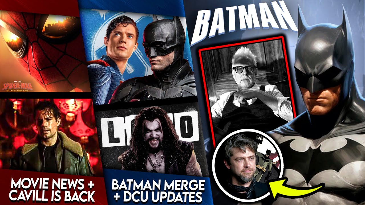 Gunn 'Directing' BATMAN?! DCU News, The Batman 2 + Spider-Man 4, Cavill's Highlander & MORE!