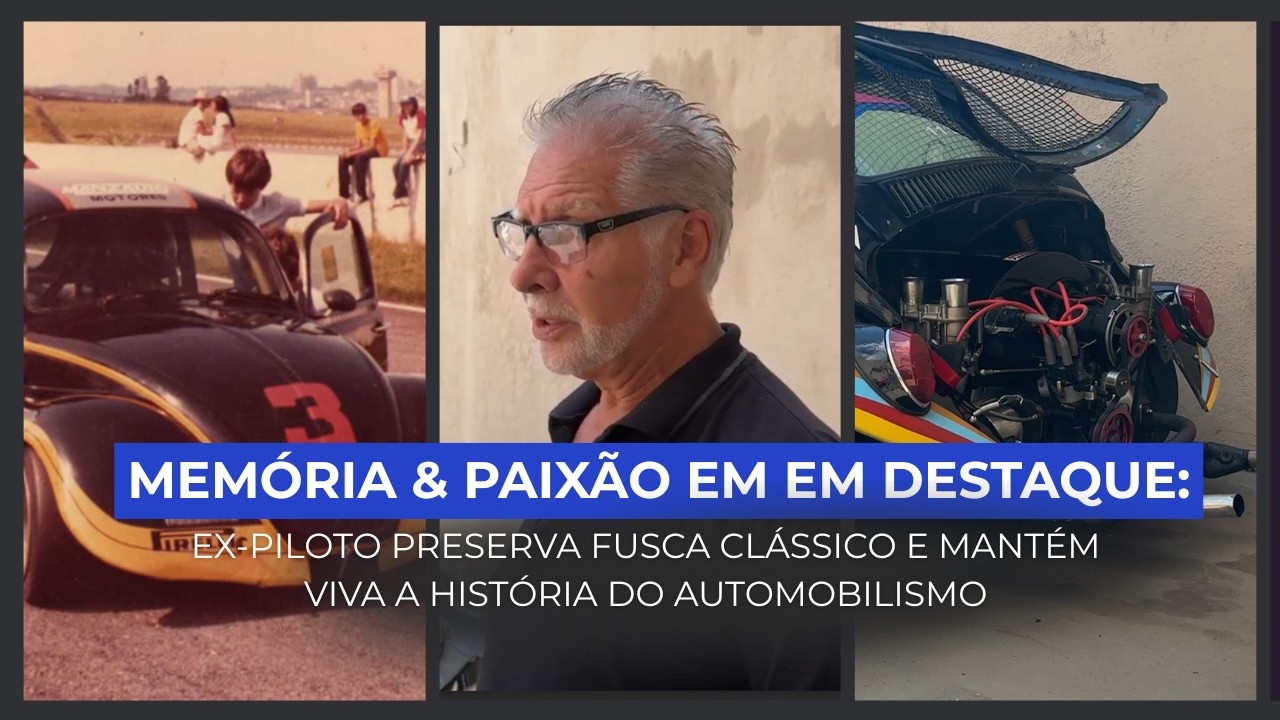 HISTÓRIA SOBRE RODAS: CONHEÇA ORLANDO, APAIXONADO POR CARROS | @TVTECJUNDIAÍ