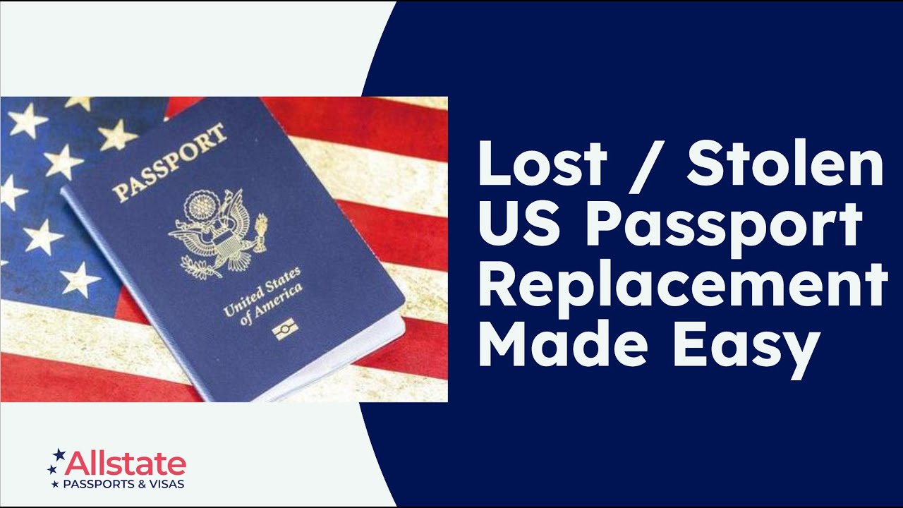 Lost or Stolen US Passport  Expedited via Allstate Passports