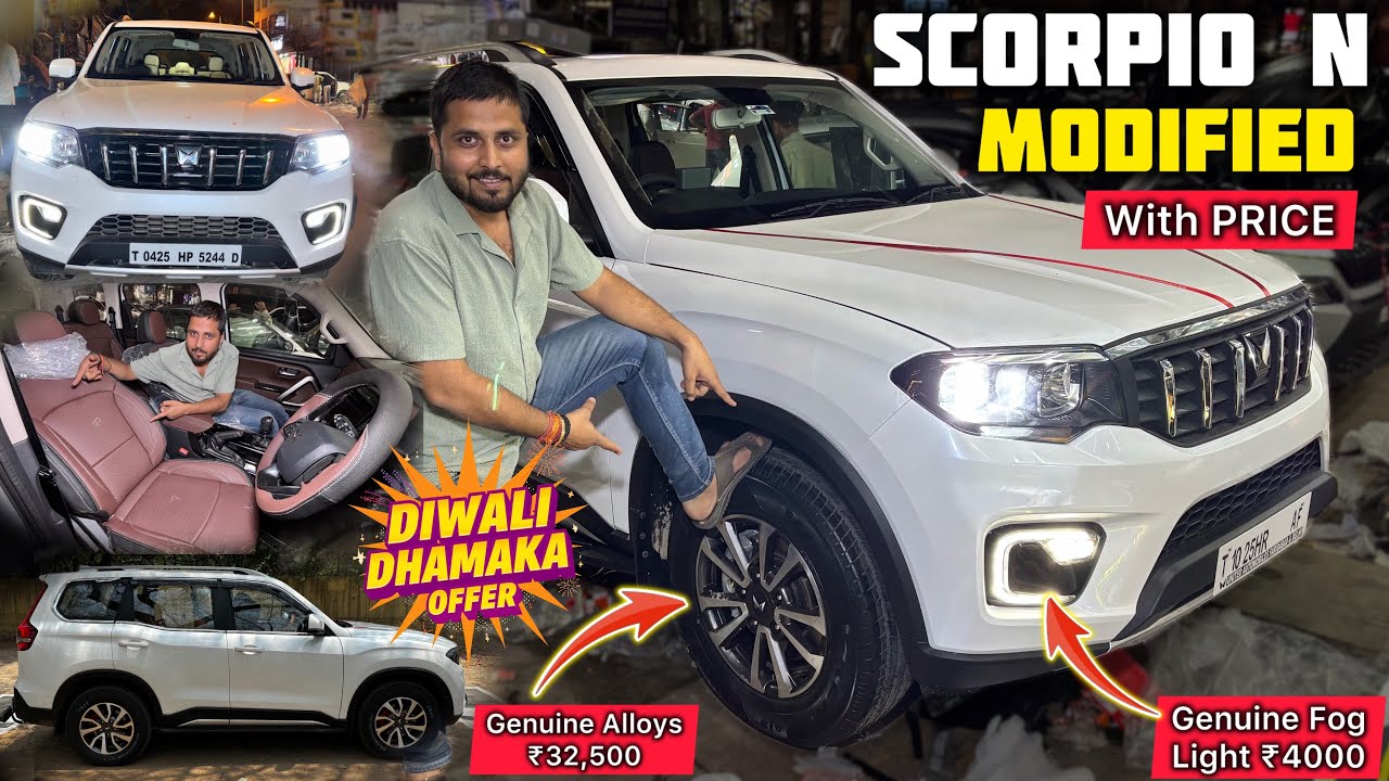 Mahindra Scorpio N Z2 Base to Top Modified With Price ✅ scorpio n base to top with price 