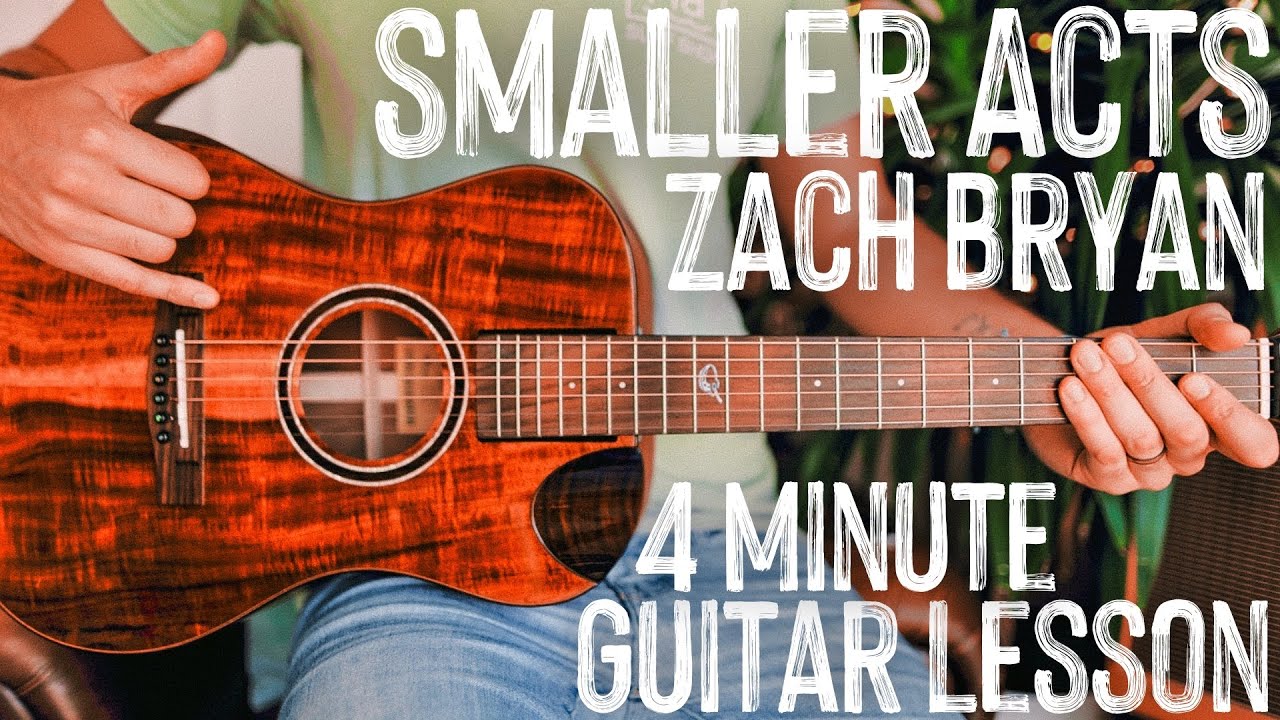 Урок игры на гитаре от Зака ​​Брайана из Smaller Acts // Урок игры на гитаре от Smaller Acts №1000