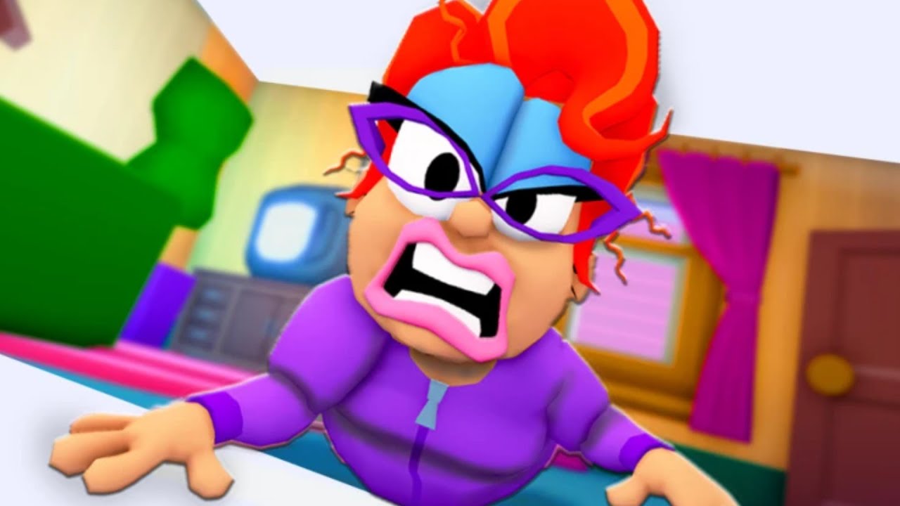 Garfield i Wielka Ucieczka w ROBLOX Po Polsku! 😺 BlueJane Gra w ESCAPE CRAZY CAT LADY Obby!