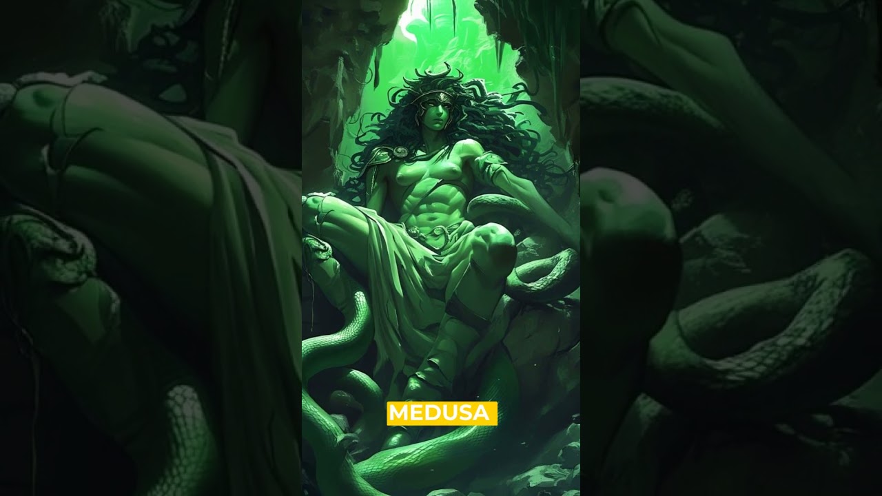Medusa Gets Revenge on Poseidon in Epic Mythological Showdown