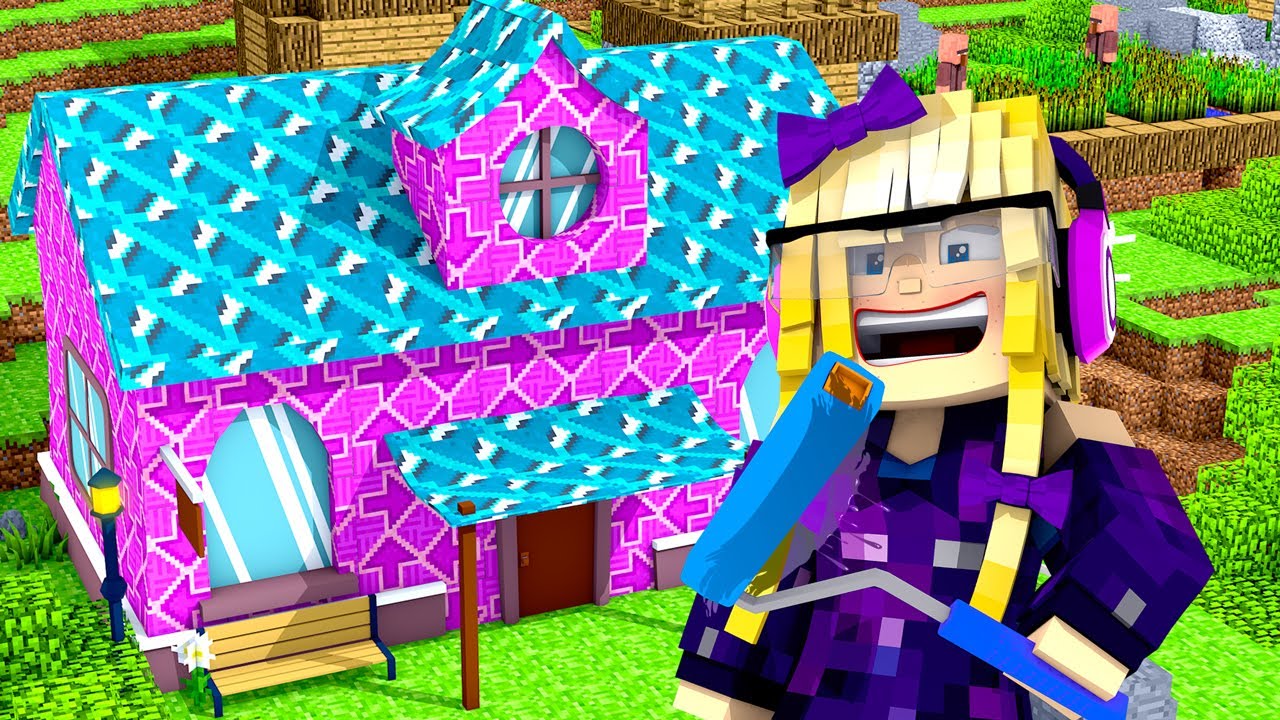 MEIN HAUS aus ZUFALLSBLÖCKEN?! - RANDOMIZED Minecraft