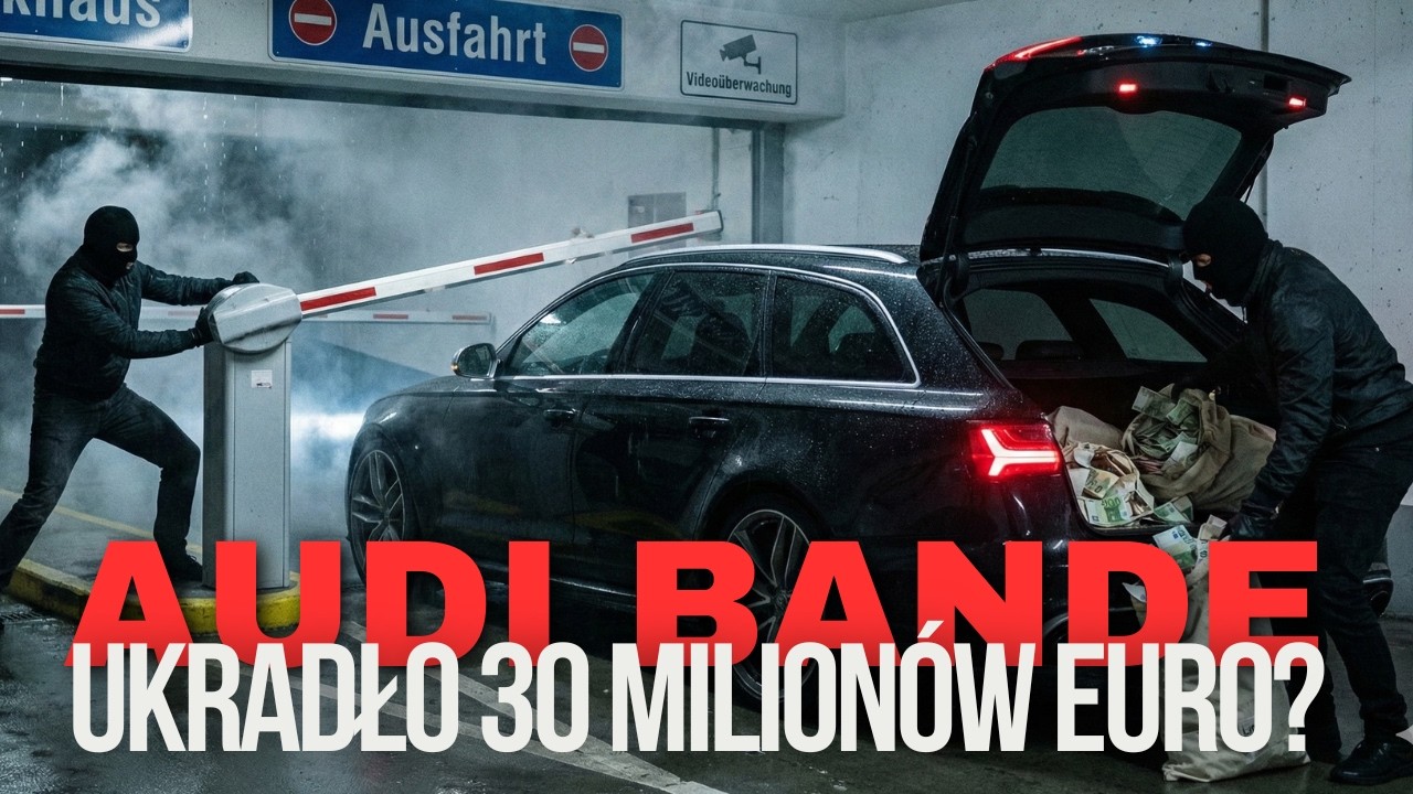 30 milion&oacute;w euro zniknęło z niemieckiego banku? Audi Bande w akcji! [#1]