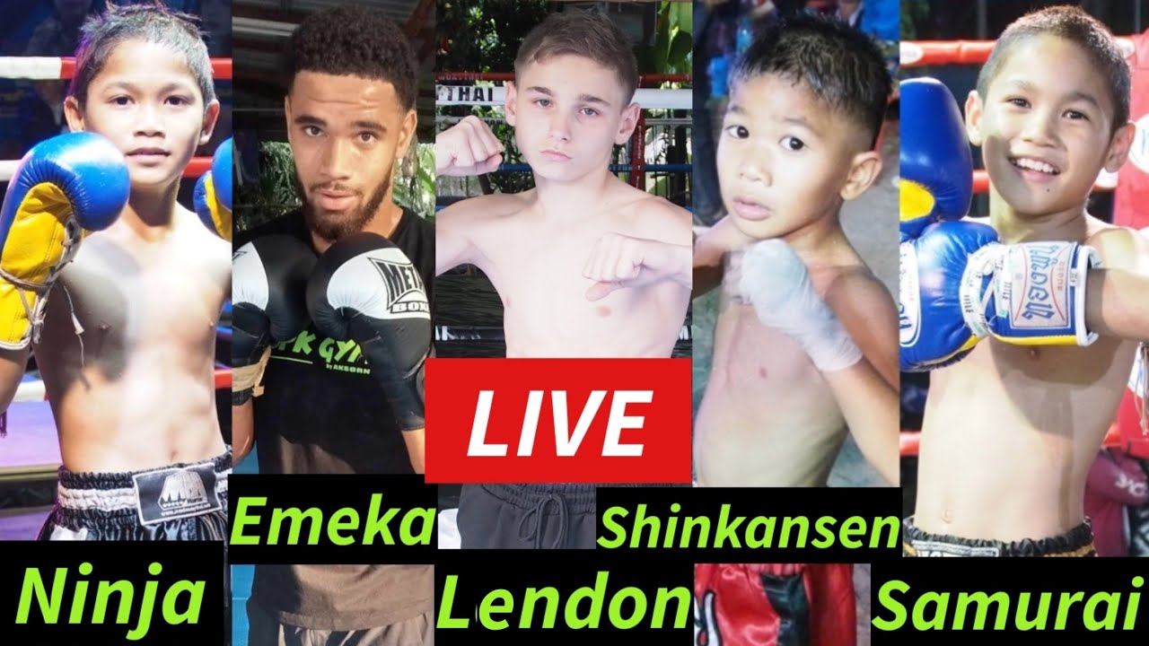มวยกำลังเริ่มครับ5ขุนพลออกศึกFight! Samurai.Ninja.Shinkansen.Emeka.Lendon5名決戦！！