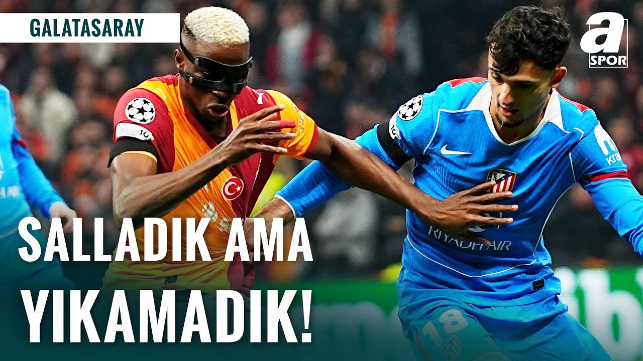 Galatasaray'dan İlk 24 İçin Önemli Adım! (Galatasaray 1-1 Atletico Madrid)