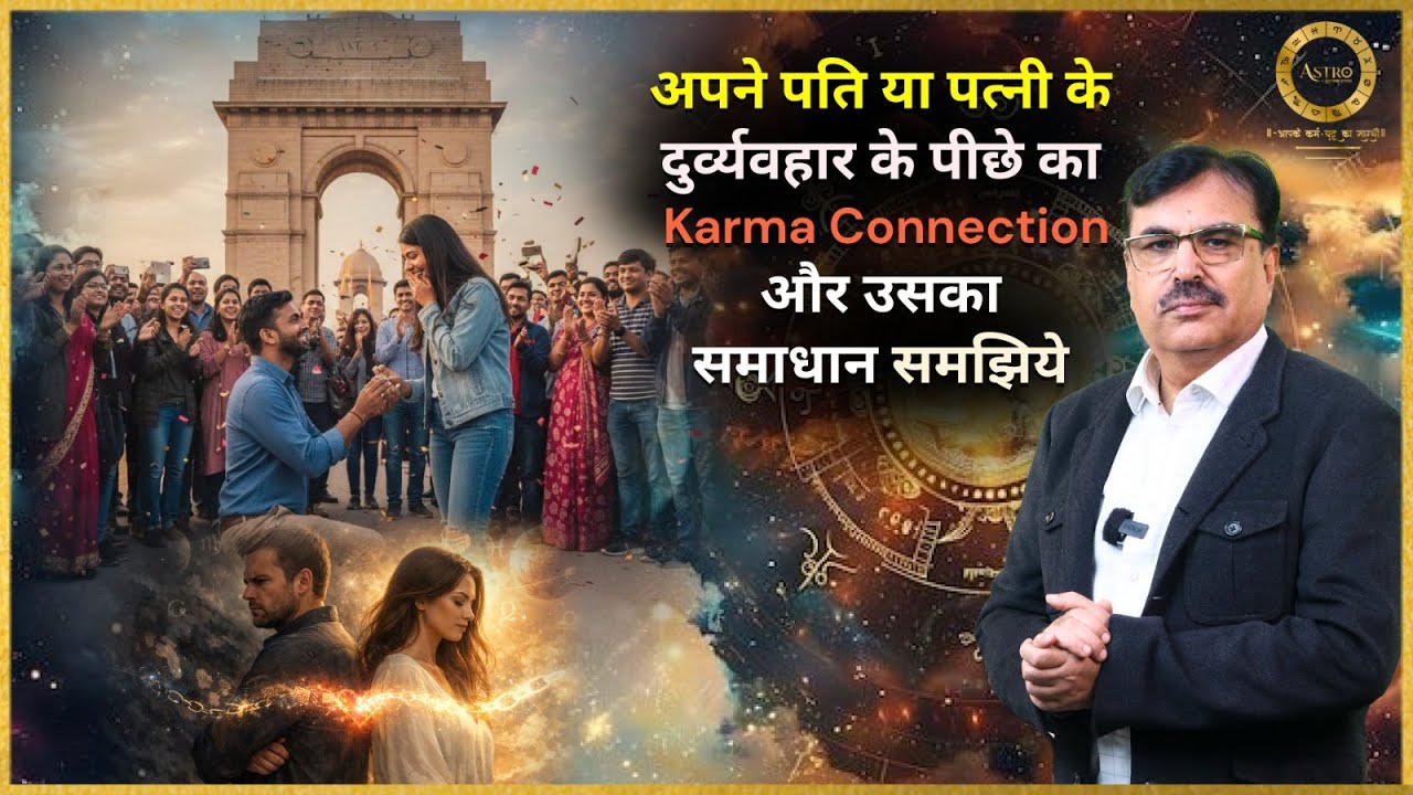 अपने पति या पत्नी के दुर्व्यवहार के पीछे का Karma Connection और उसका समाधान समझिये