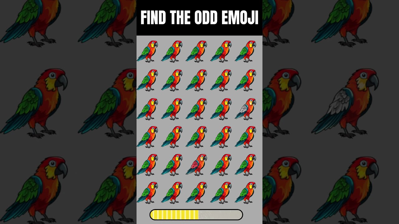 Find the ODD OUT Emoji in 5 Minutes or Less | check your eyes test |😜 Can You Find the Odd Emoji?