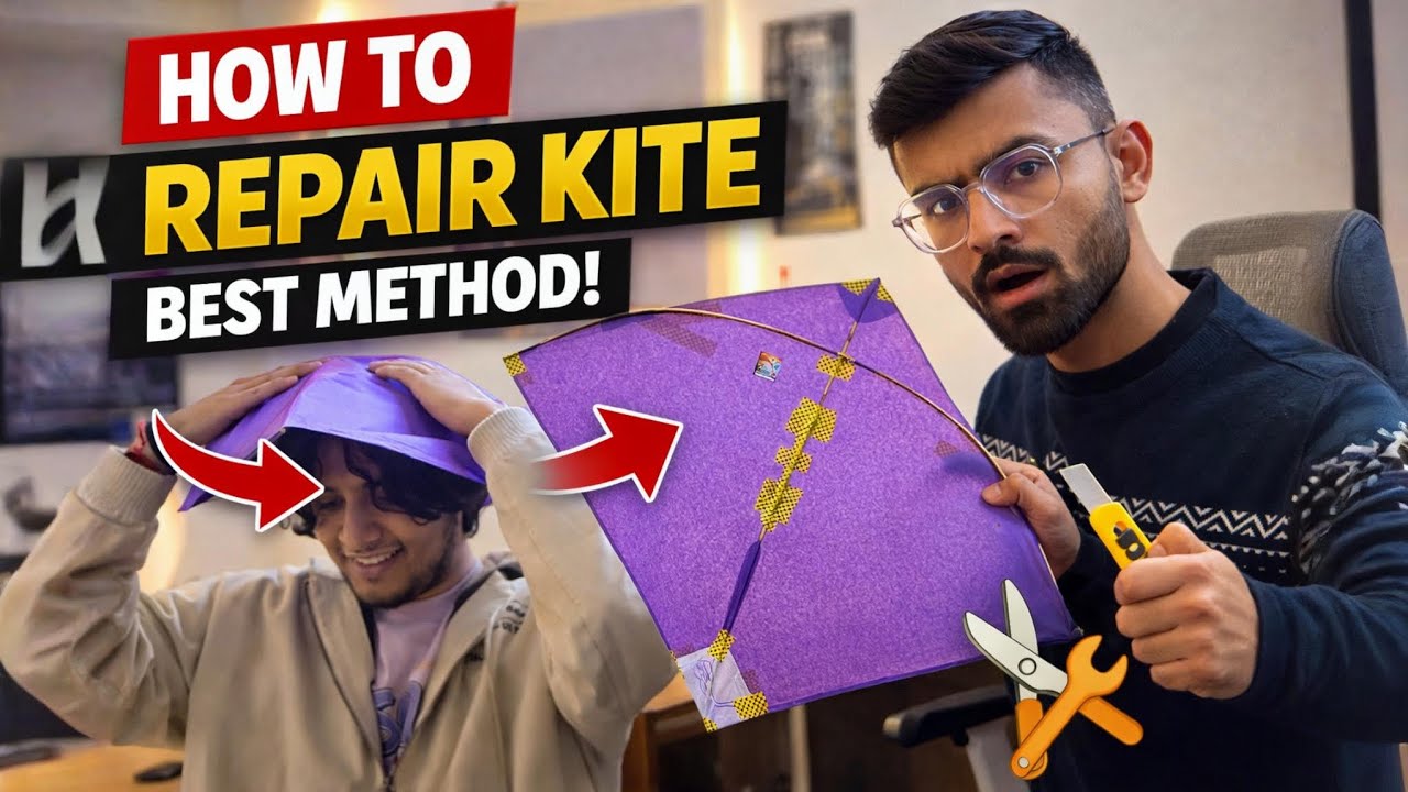 How to Repair a Kite Properly | Best Method Explained