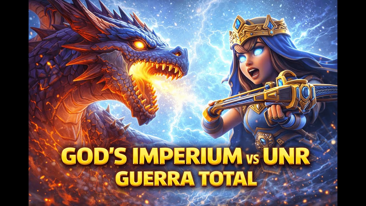 GOD’S IMPERIUM vs UNR 🔥 GUERRA TOTAL TH18 EN DIRECTO | Clash of Clans coc