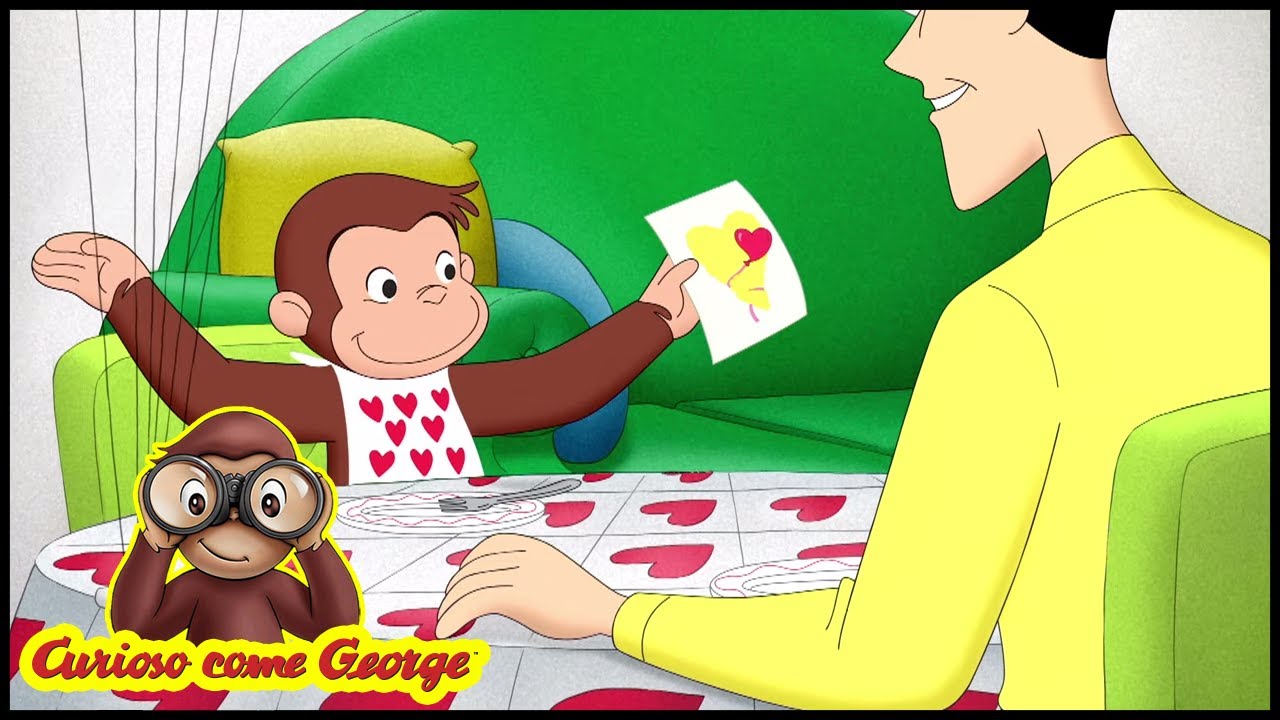 Curioso Come George 🐵San Valentino 🐵Cartoni per Bambini