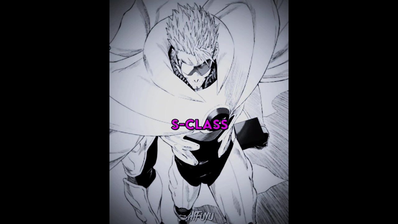 A-CLASS VS S-CLASS AND GOD CLASS 🗿EDIT #onepunchman #youtubeshorts