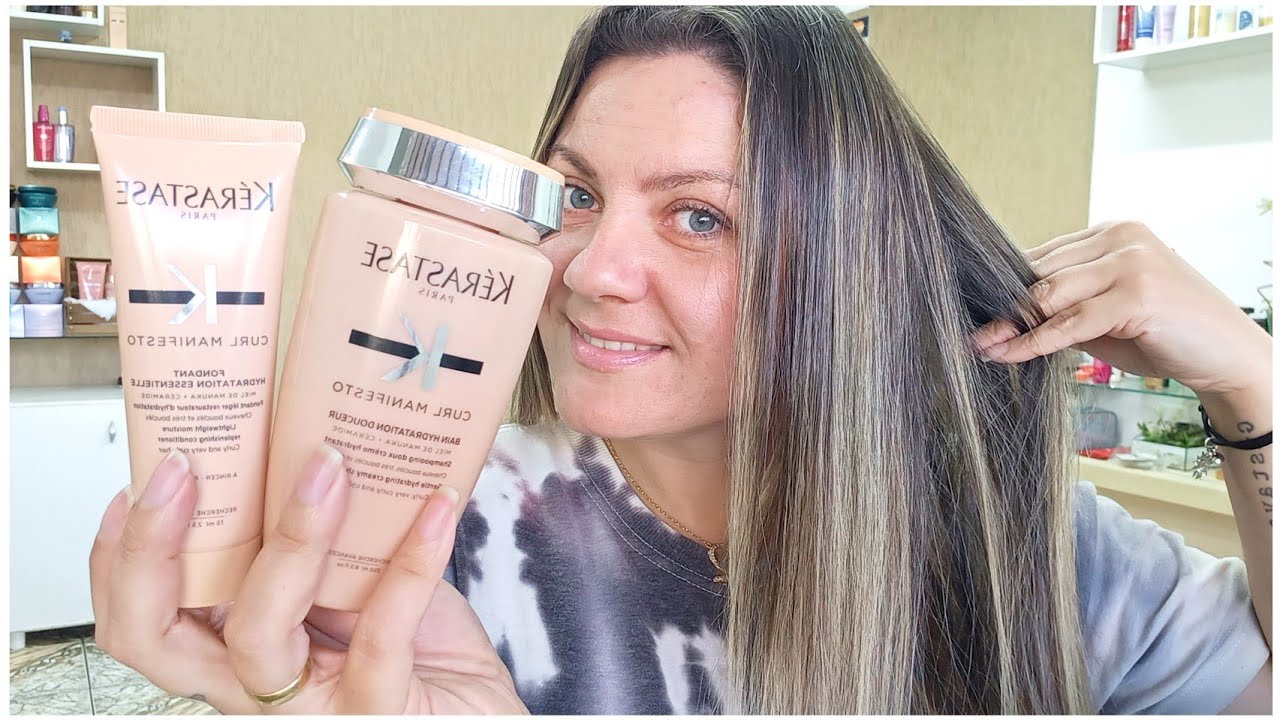 Kérastase Curl Manifesto Shampoo e Foundant ☆Carol Stivi ☆#kerastasebrasil #cabelosaudavel