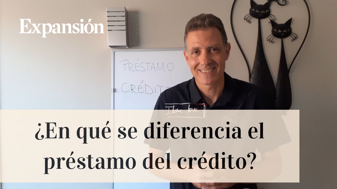 Educación financiera | ¿En qué se diferencia un préstamo de un crédito?