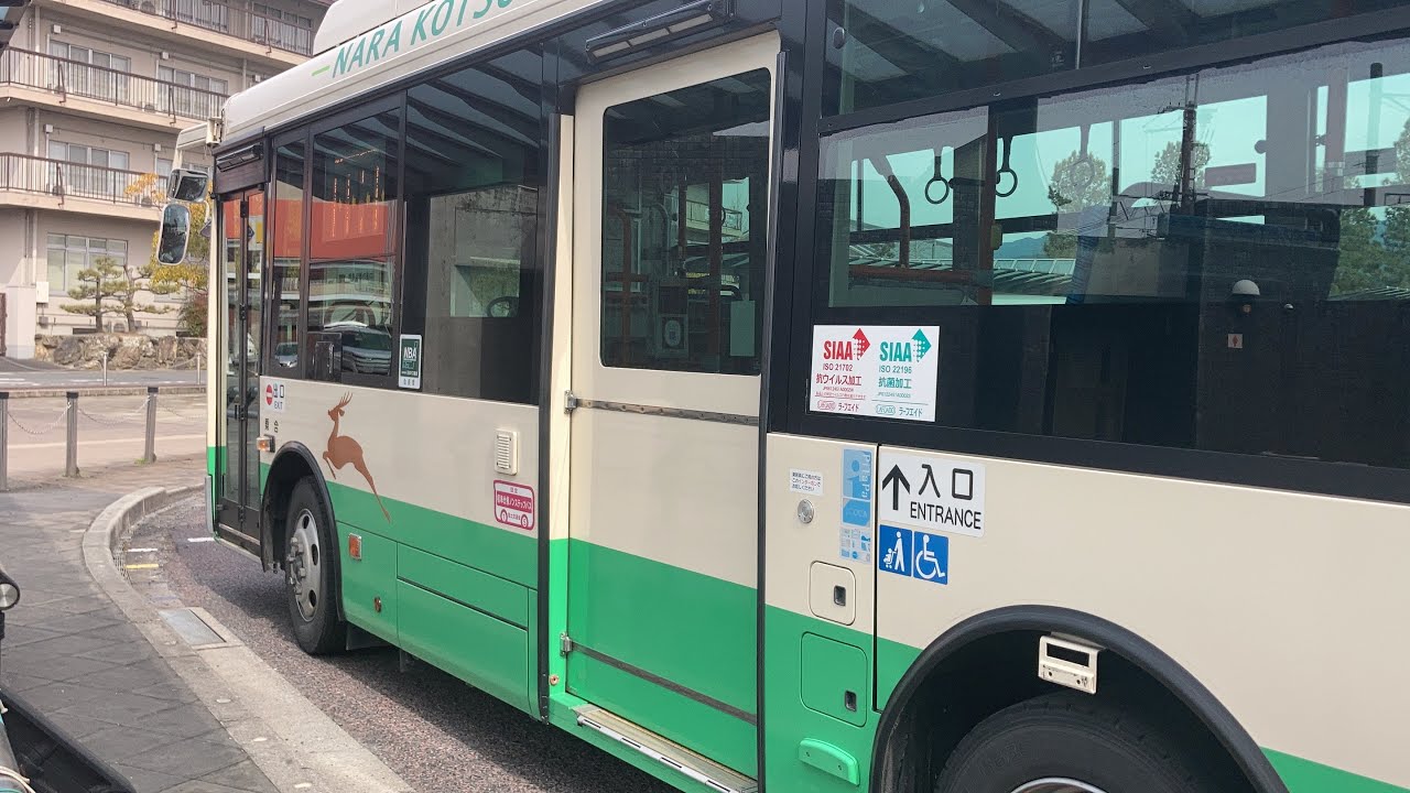 奈良交通バス 車窓 天理駅→近鉄奈良駅・JR奈良駅/ 92系統 天理駅1343発[Japan]Bus Window View | Tenri Sta.- Nara Sta.