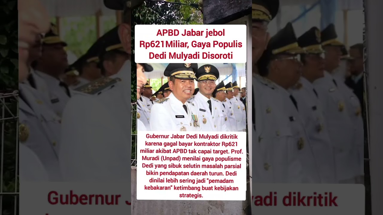 APBD JABAR JADI SOROTAN 