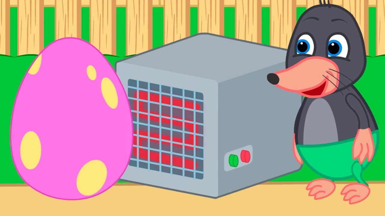 Benny Mole em Português Brasil - Ovos de pascoa Desenho Infantil