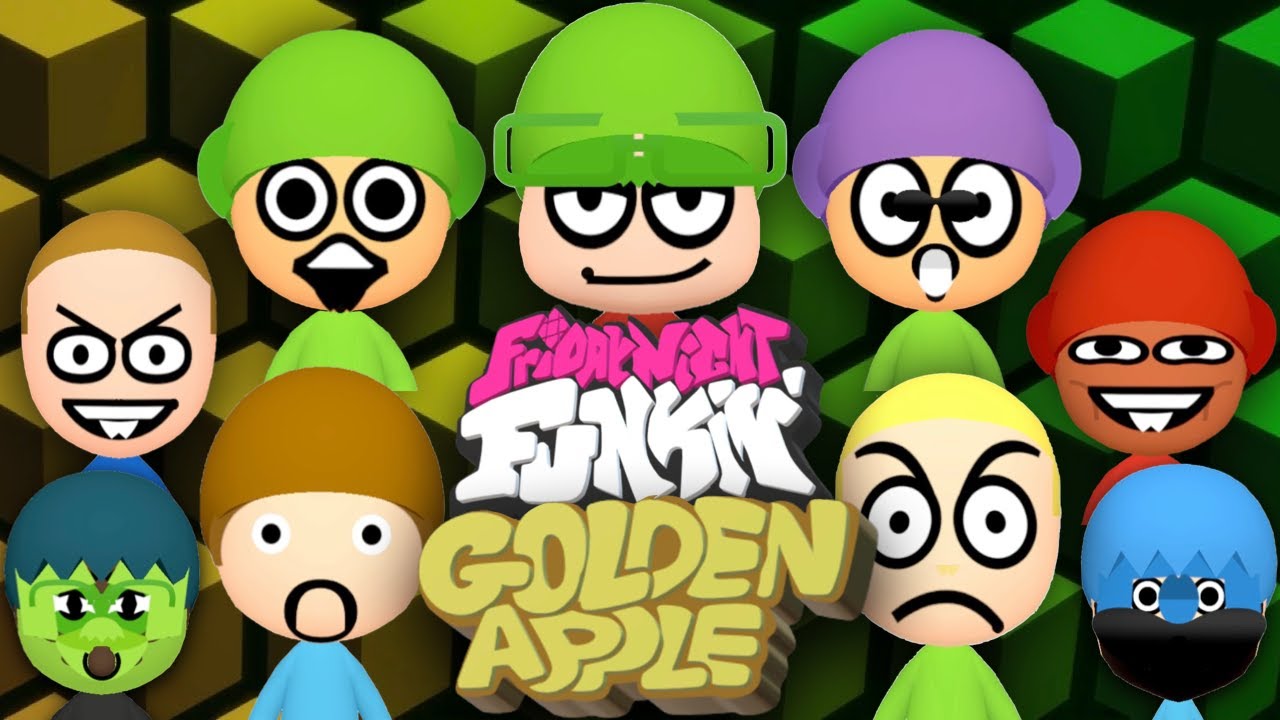 Every GOLDEN APPLE EDITION (Friday Night Funkin') MOD Mii EVER!