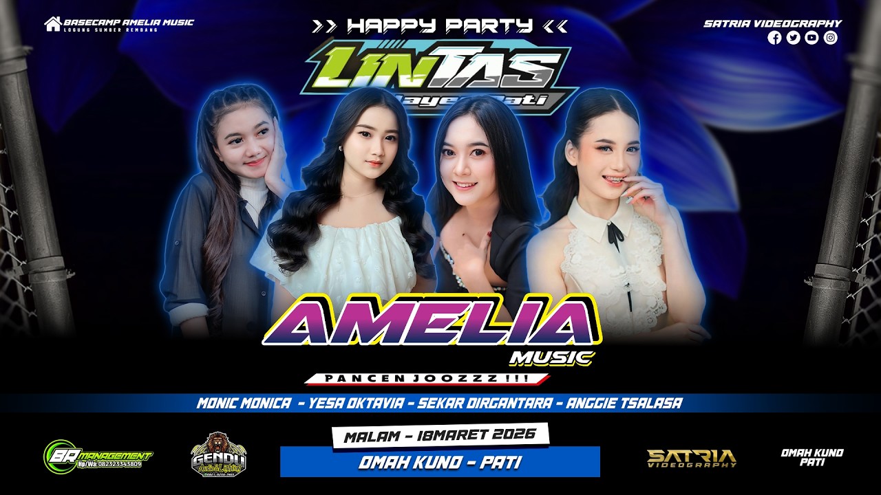 FULL ALBUM AMELIA MUSIC || HAPPY PARTY BLAYER PATI 2026 || GENDU AUDIO