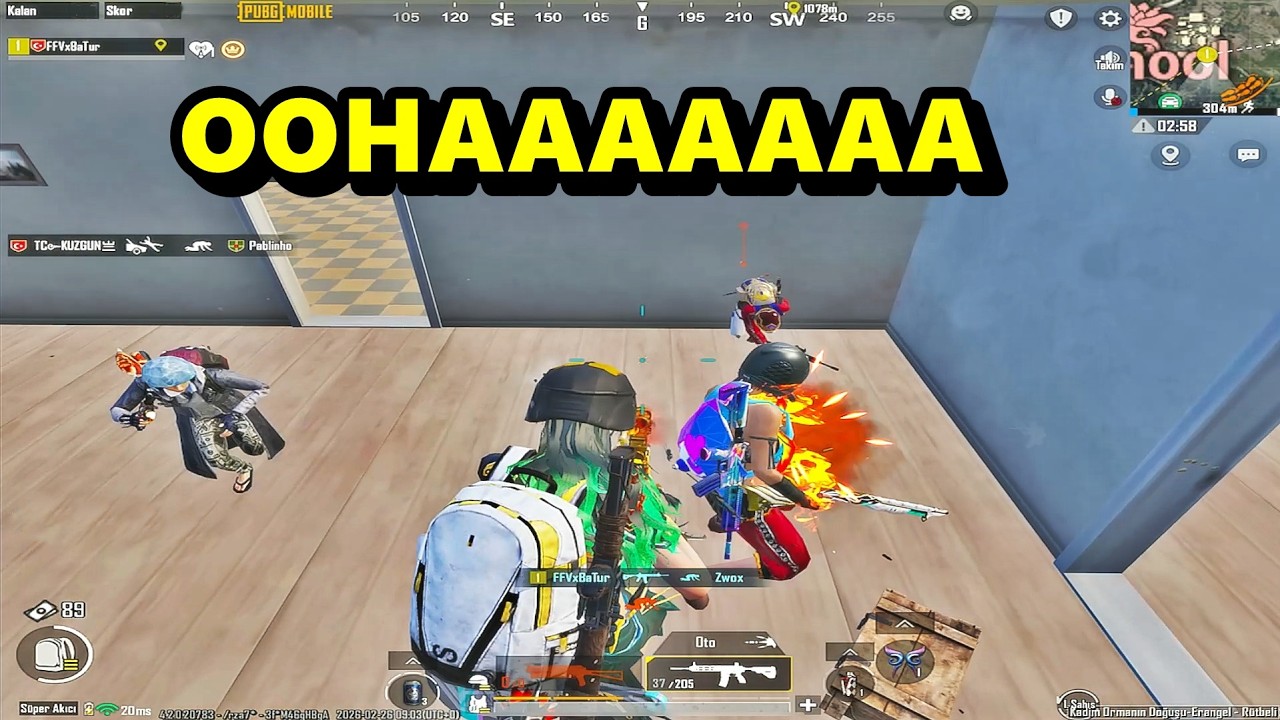 OHAA NEREYE GİRDİM BEN ! TERMİNATÖR BATUR GAME SOLO SQUAD PUBG MOBİLE