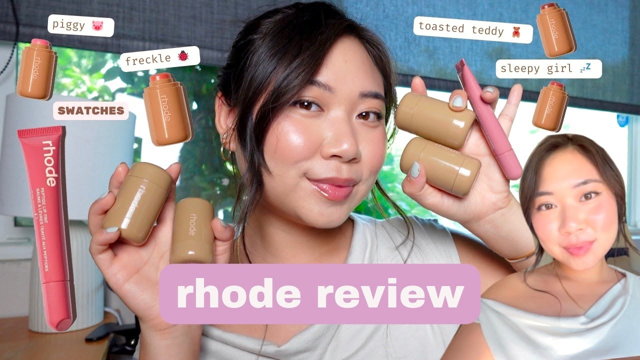rhode blush review (blush of the year) *swatches & wear test*