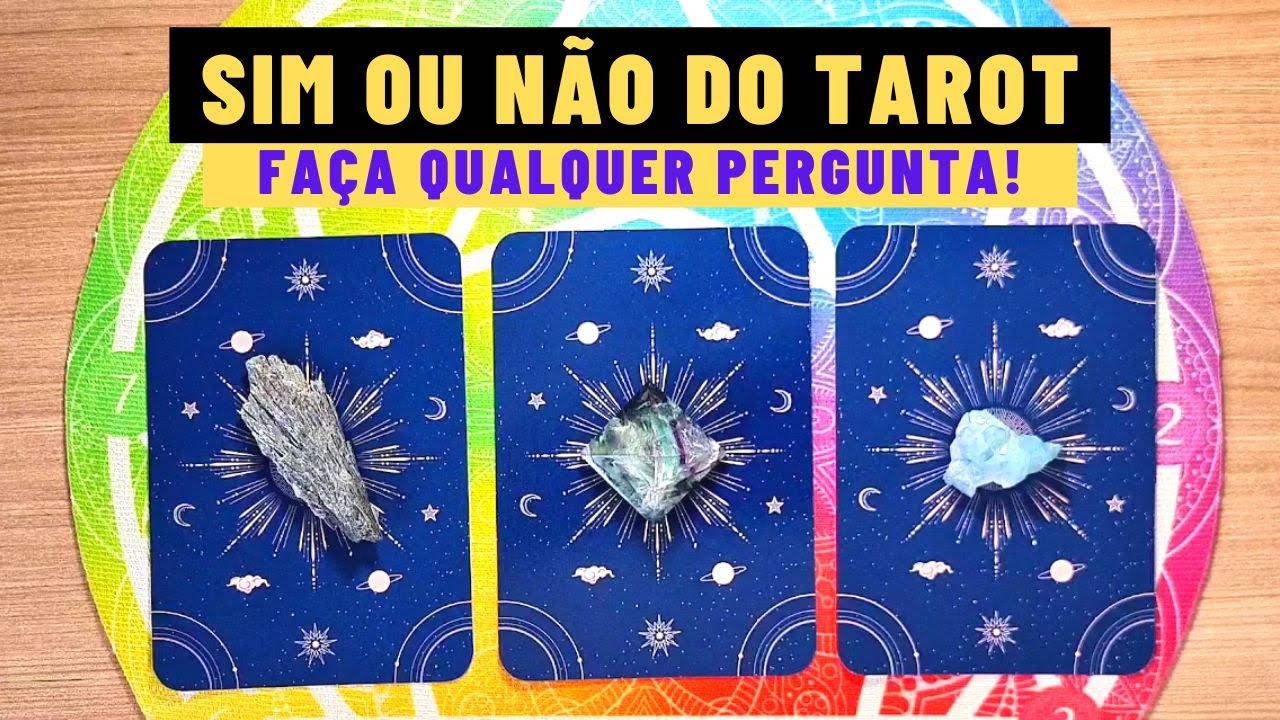 SIM OU NÃO DO TAROT + Conselho | Faça qualquer Pergunta! | Tarot Responde
