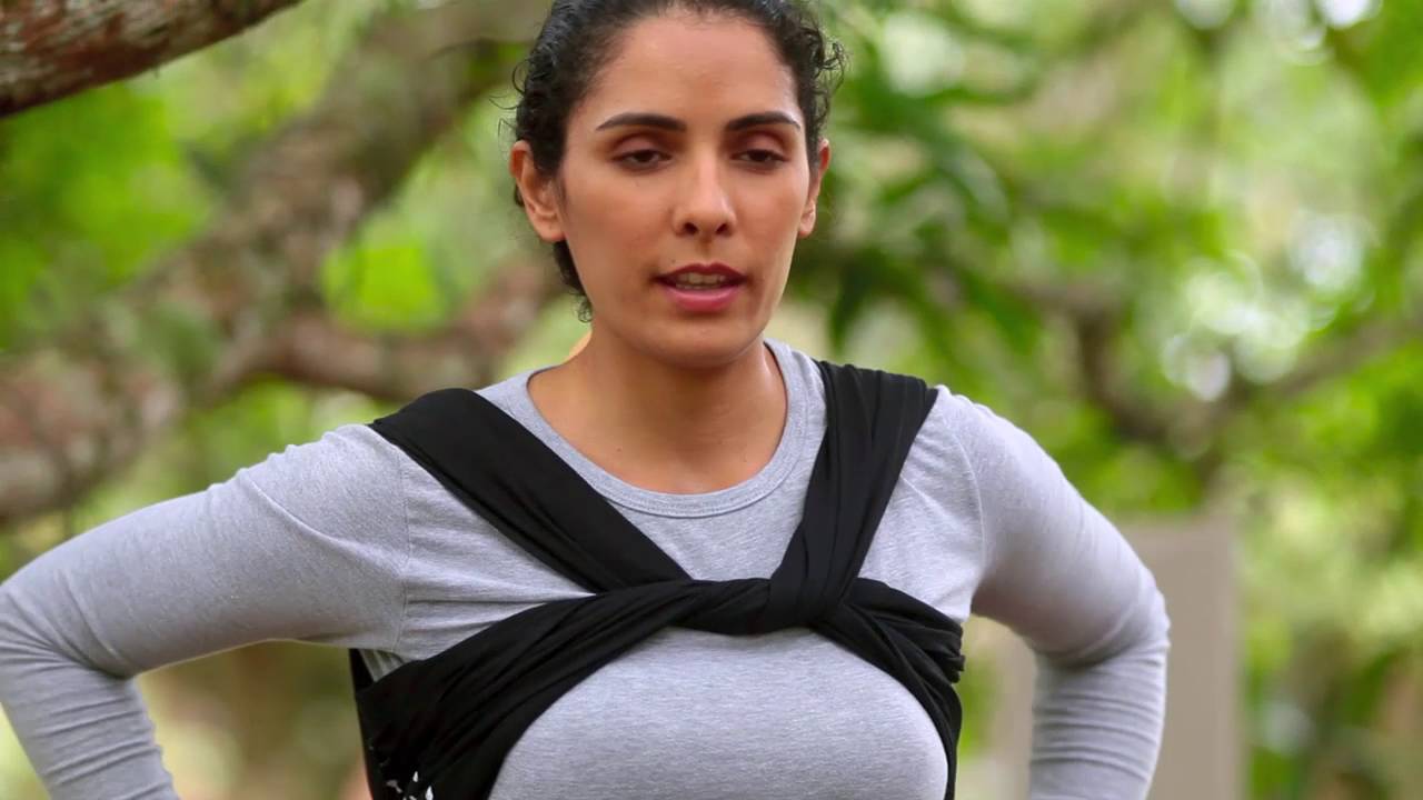 Wrap Sling Amarração Cruz nas Costas - Slingue