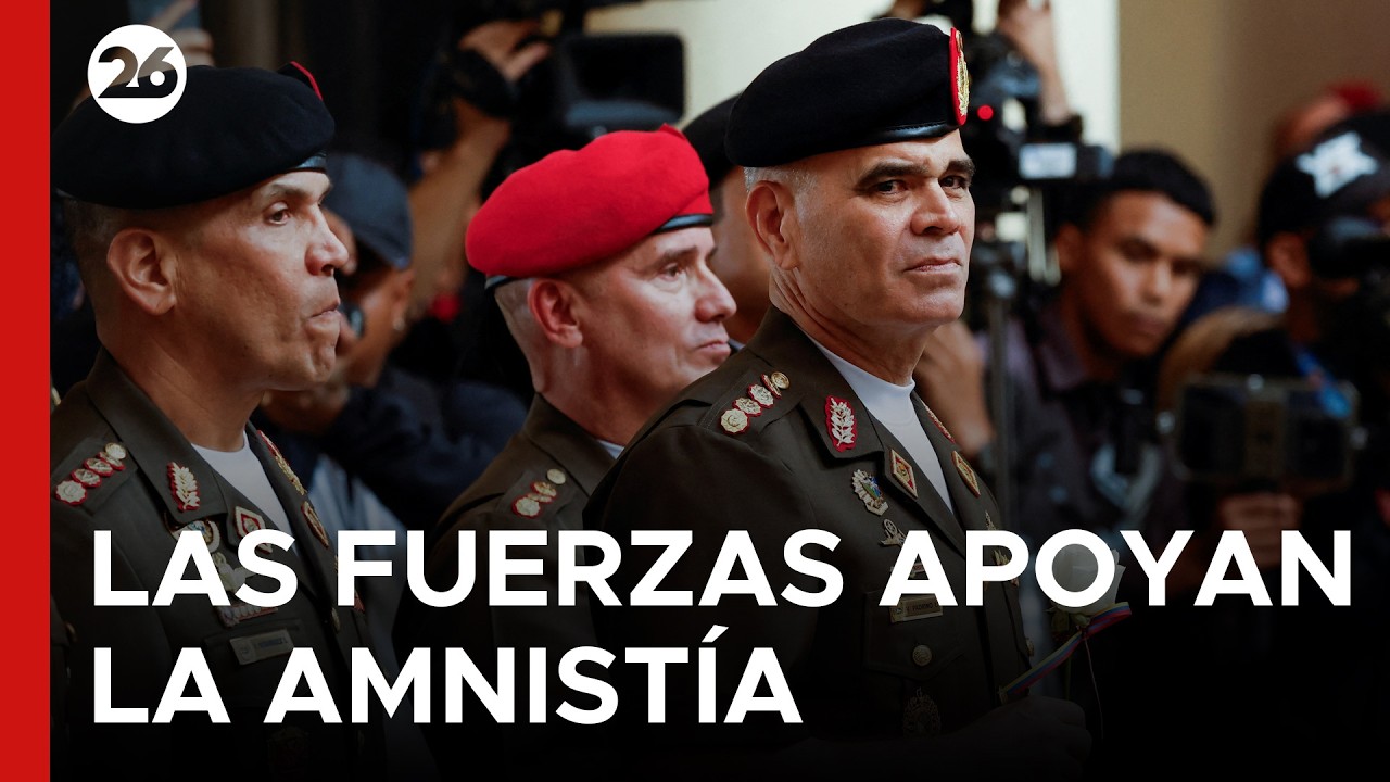 🇻🇪 VENEZUELA | El Parlamento aprueba la amnistía con  el visto bueno de las fuerzas armadas