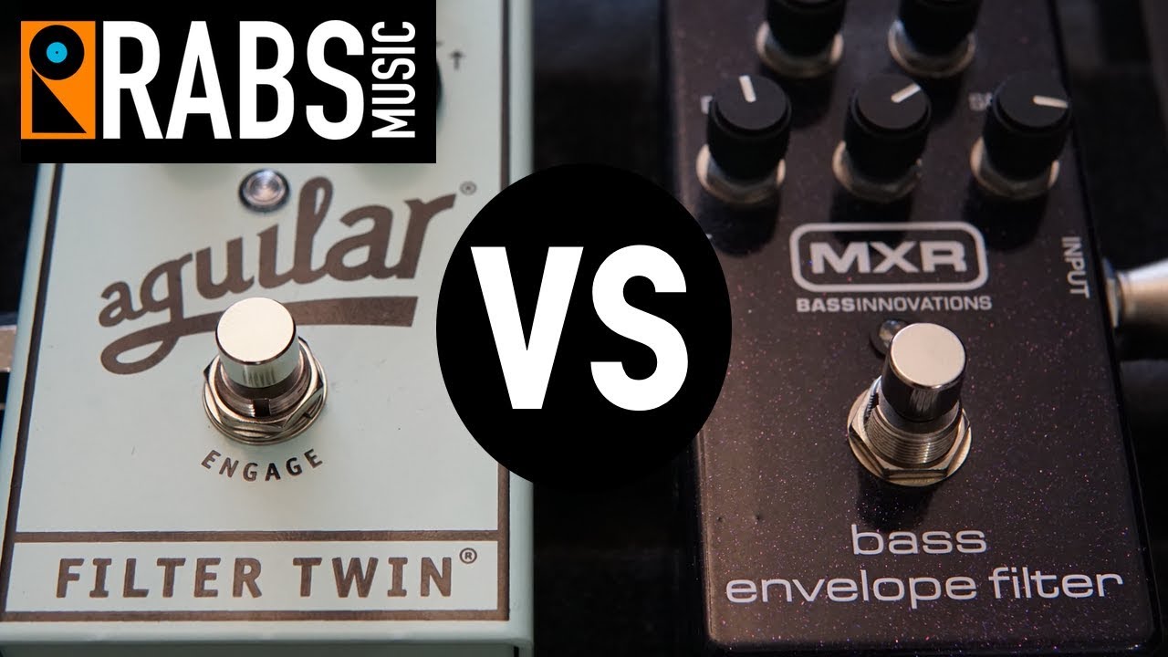Aguilar Filter Twin vs MXR M82 Bass Envelope FIlter
