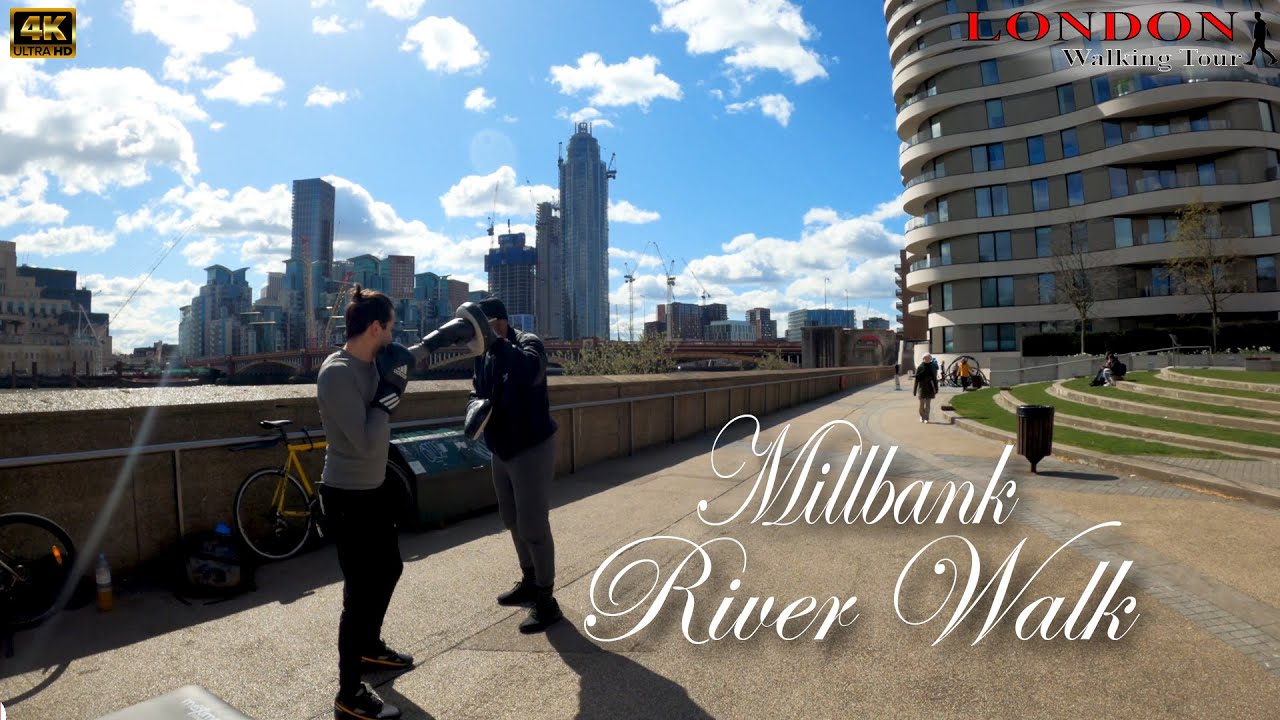 London Walking Tour | Millbank River Walk | London reopen 2021 | 4K ULTRA HD
