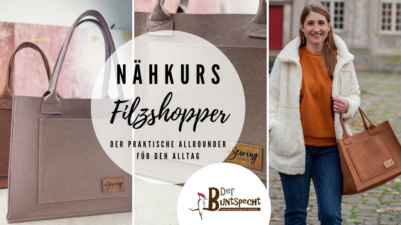Nähkurs Filzshopper