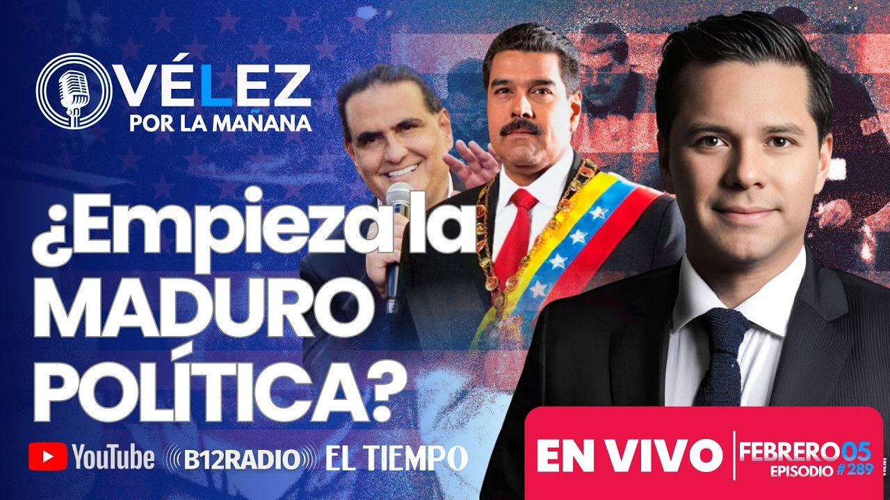 ENVIVO ¿Dónde está ALEX SAAB, el testaferro de Nicolás Maduro? Crece el MISTERIO Vélez por la Mañana