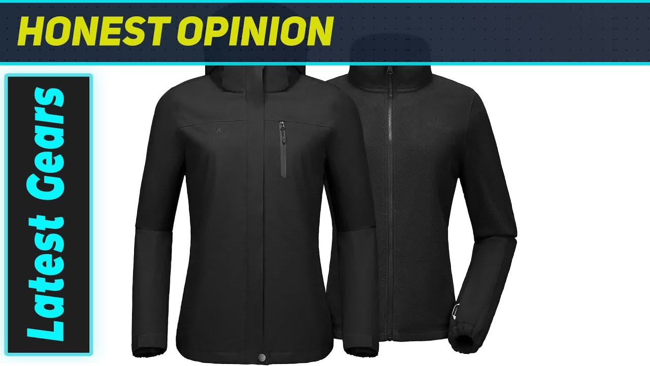 CAMEL CROWN Women's 3-in-1 Ski Jacket: The Ultimate Winter Adventure Gear!