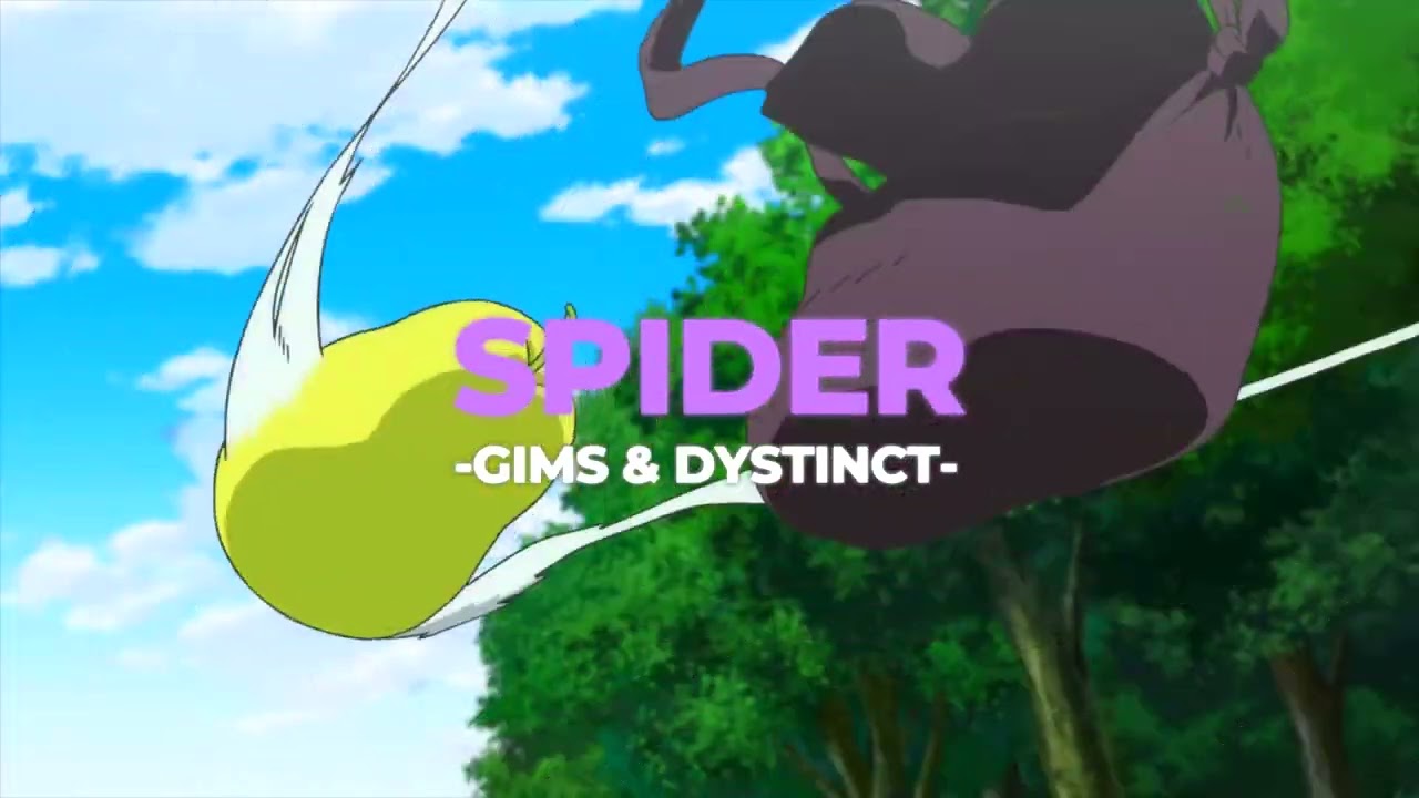 🚗Spider - Gims & Dystinct (Slowed+Reverb)