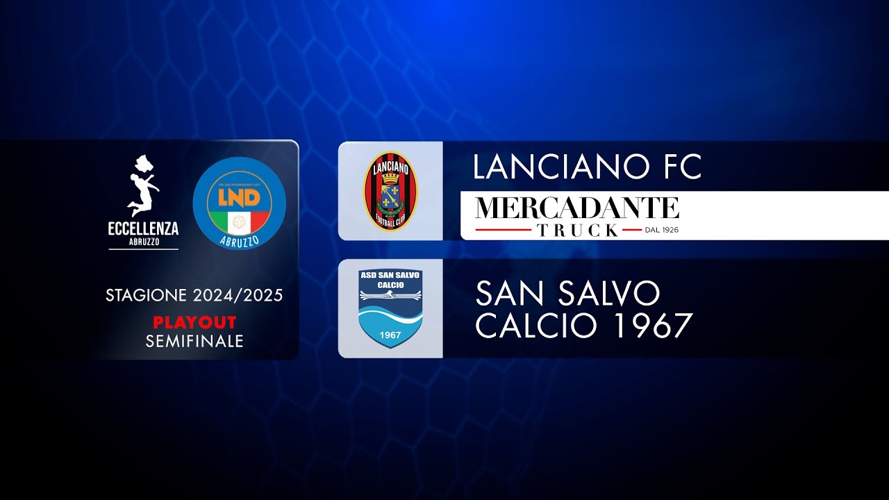 Eccellenza | Play Out 1° turno: Lanciano - San Salvo (1-1)