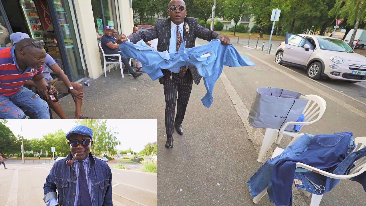SERGE MADEKA EN VACANCE à BLOIS AFFRONTE LES SAPEURS BLÉSOIS