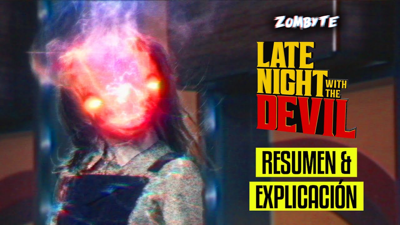 Late Night With The Devil Resumen Y Explicacion (Shudder | ZomByte)