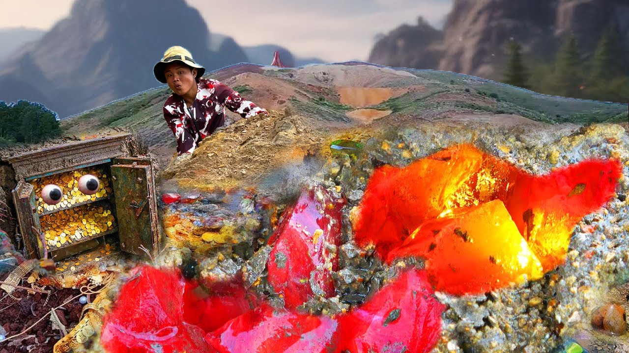 Here's Practical Gold Mining / Tons of Gold Are Extracted from Rivers and Streams with This Method