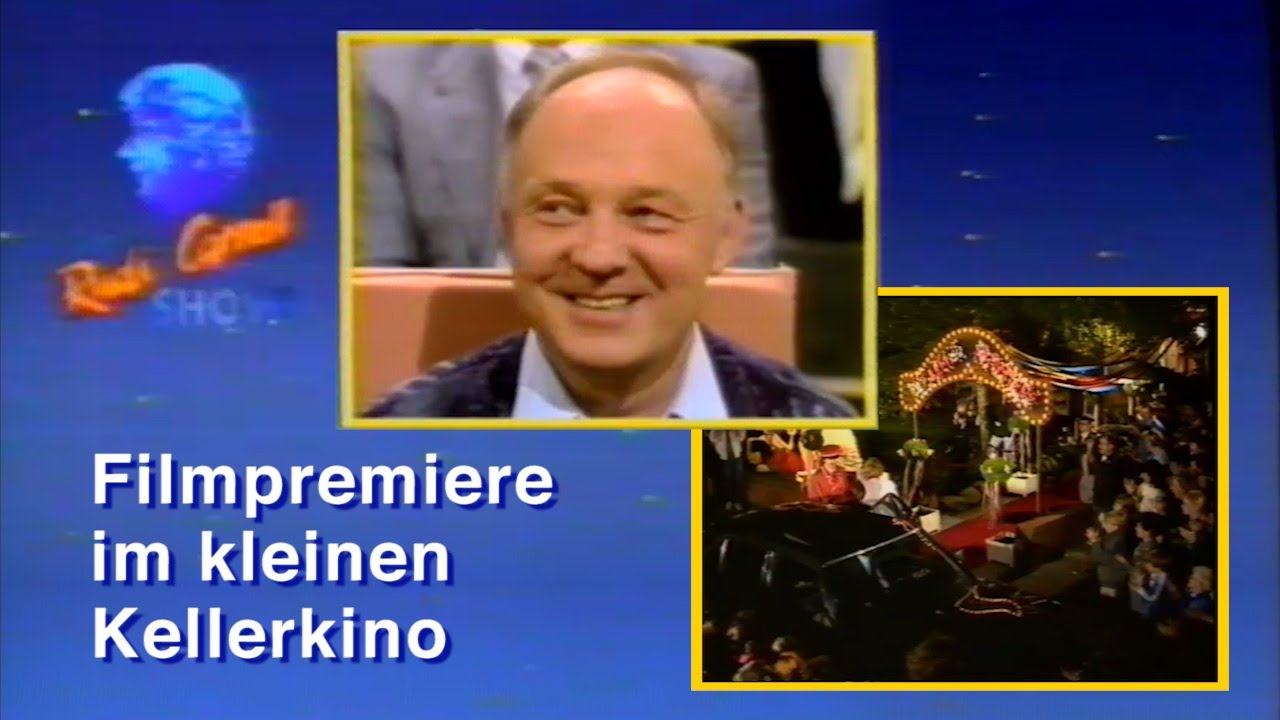 Die Rudi Carrell Show - Film-Premiere im kleinen Keller-Kino