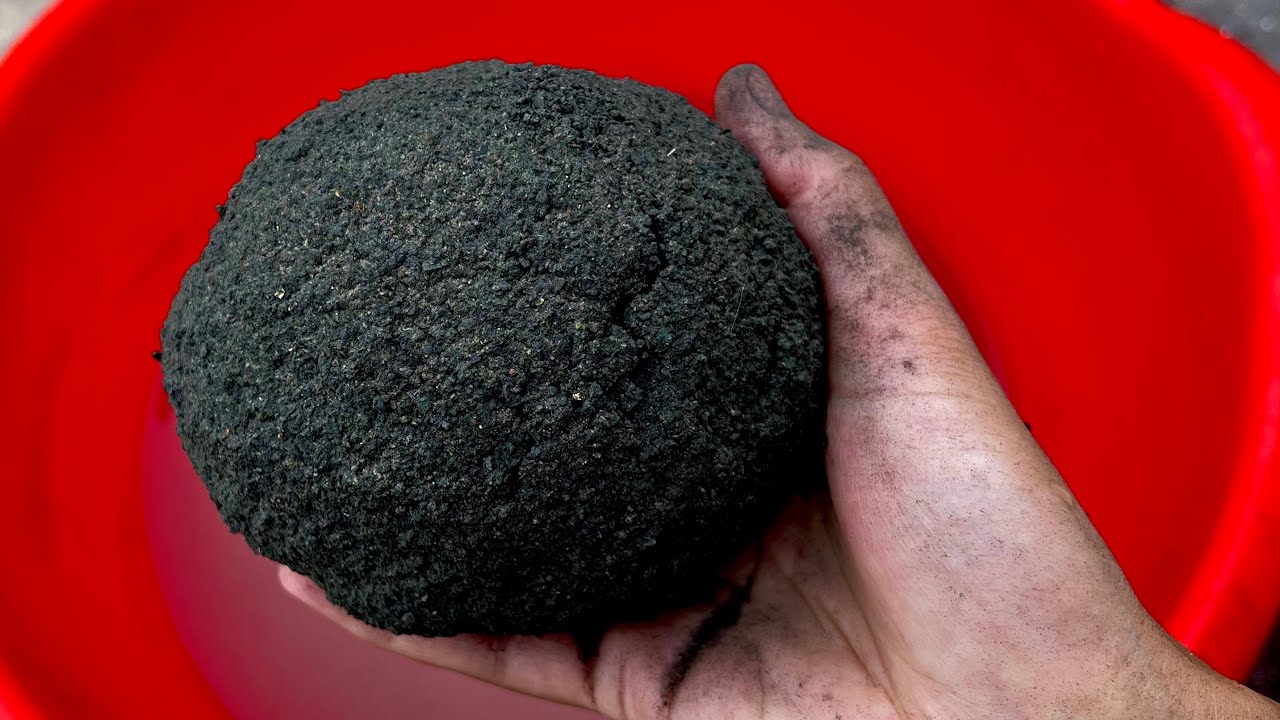 New || Pure Charcoal Balls crumbling and dipp in Water || kdr o charcoal lovers?Like and comment plz