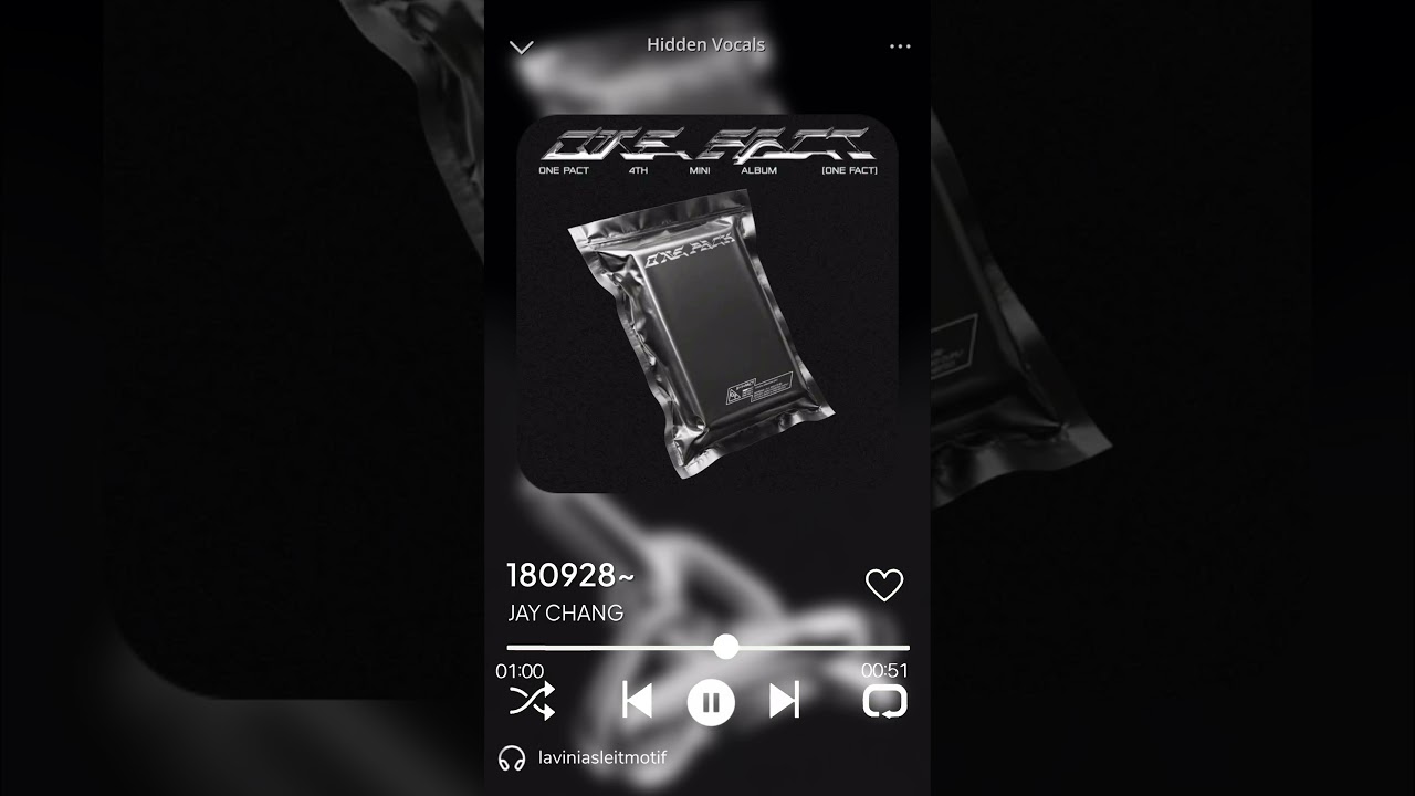 180928~ - Jay Chang (One Pact) Hidden Vocals