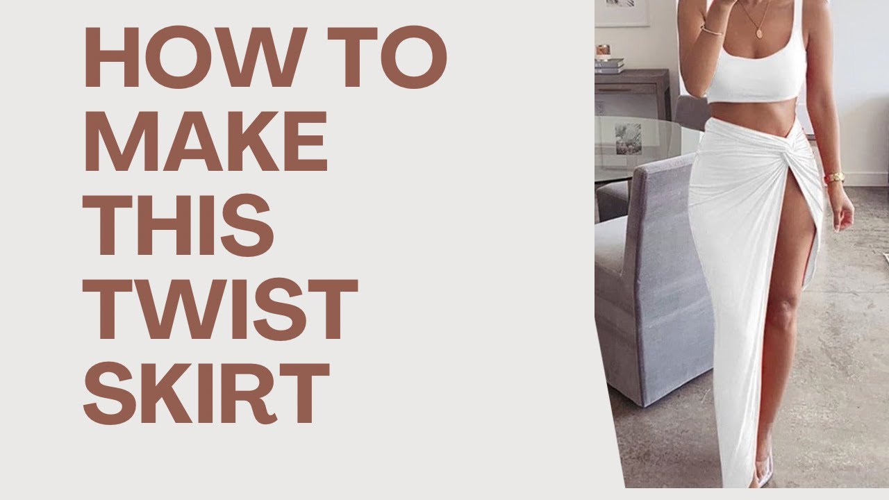 КАК СДЕЛАТЬ ЮБКУ С ПЕРЕКРОЙНЫМИ ШВАМИ | ВЫКРОЙКА К ИЛЛЮСТРАЦИИ ПО ШИТЬЮ