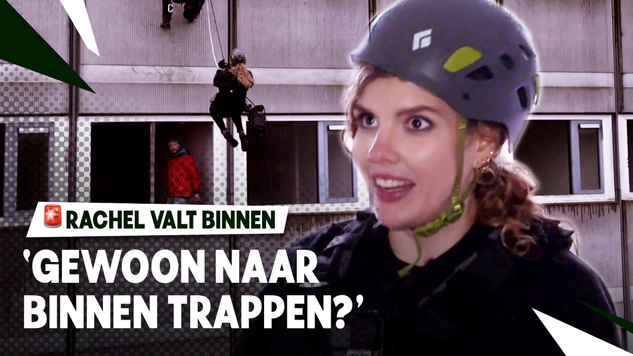 TRAINEN MET DE DIENST SPECIALE INTERVENTIES (DSI)! 🧗🏼 | Rachel valt Binnen | seizoen 3 #4 | NPO Zapp