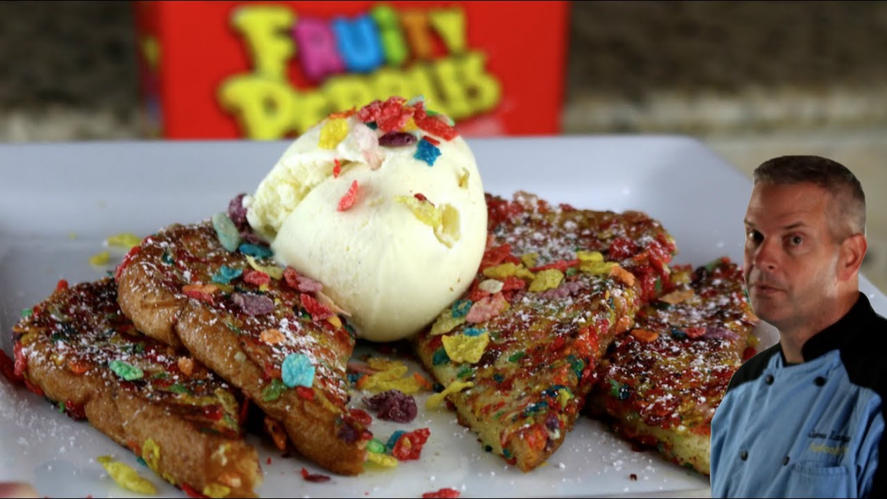 Fruity Pebbles French Toast | FunFoods
